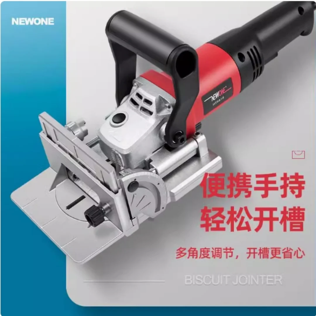 Electric tenoning machine, woodworking slotting machine, seamless splicing and splicing of wooden boards for decoration