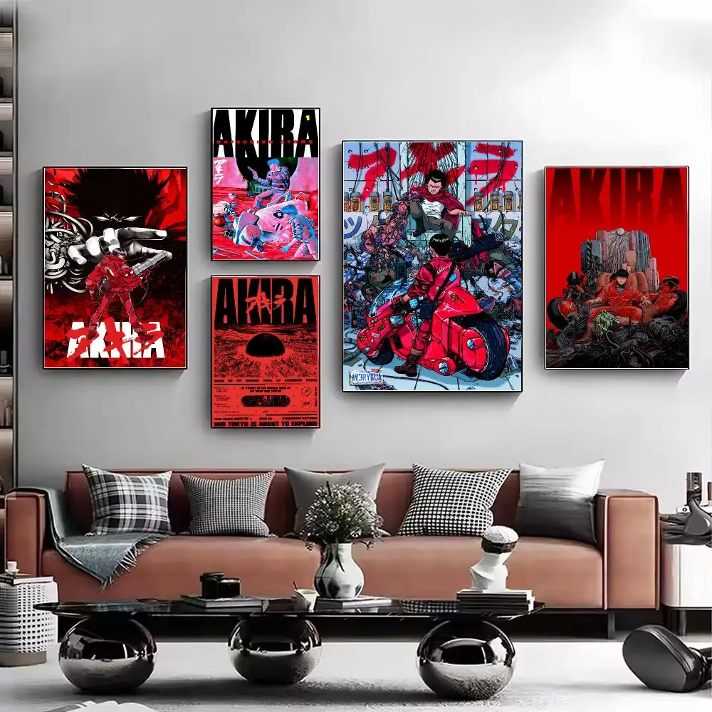 Anime A-Akira Poster Stylish Wall Art Print for Living Room Bedroom Study Office Café Home Decor Modern Gift