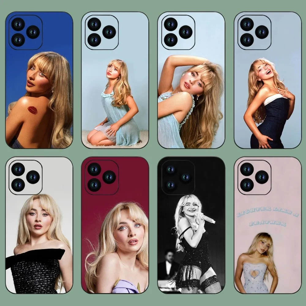 Singer Sabrina Carpenter Short n Sweet Phone Case For iPhone 11 12 13 14 15 Mini Pro XS Max X S Plus XR Shell