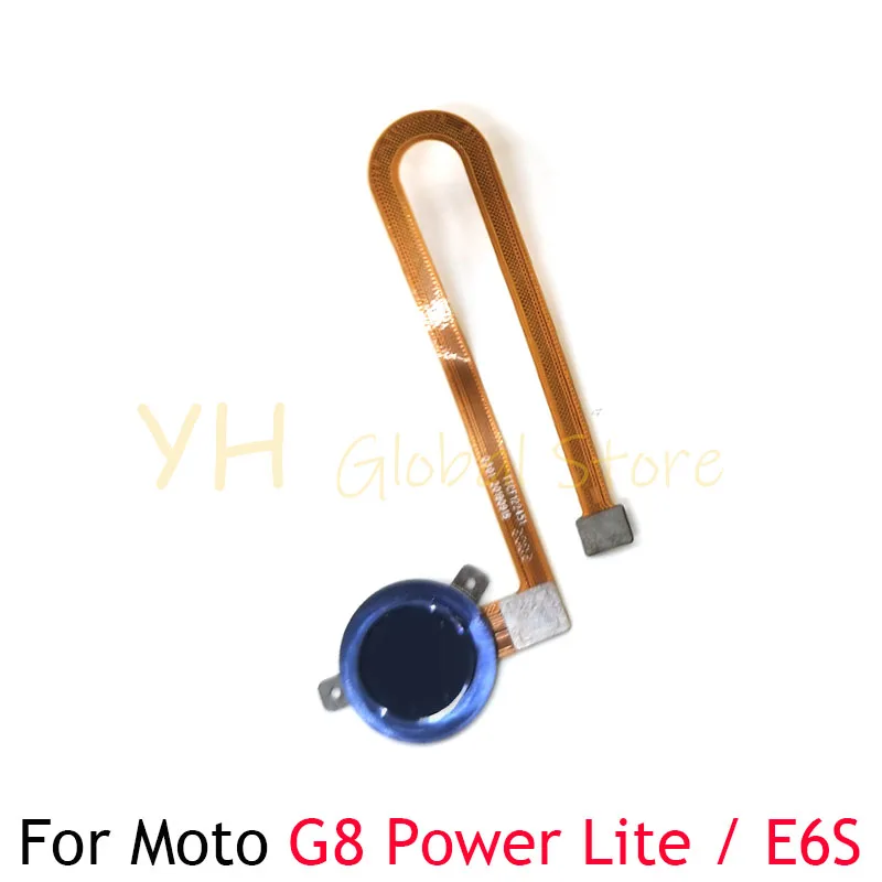 

For Motorola Moto G8 Power Lite / E6S Fingerprint Reader Touch ID Sensor Return Key Home Button Flex Cable Repair Parts