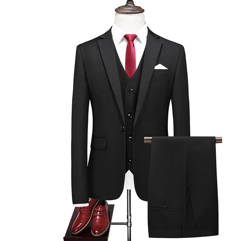 X020 Men's Plus Size Fashion Suits Men's Dress Suit