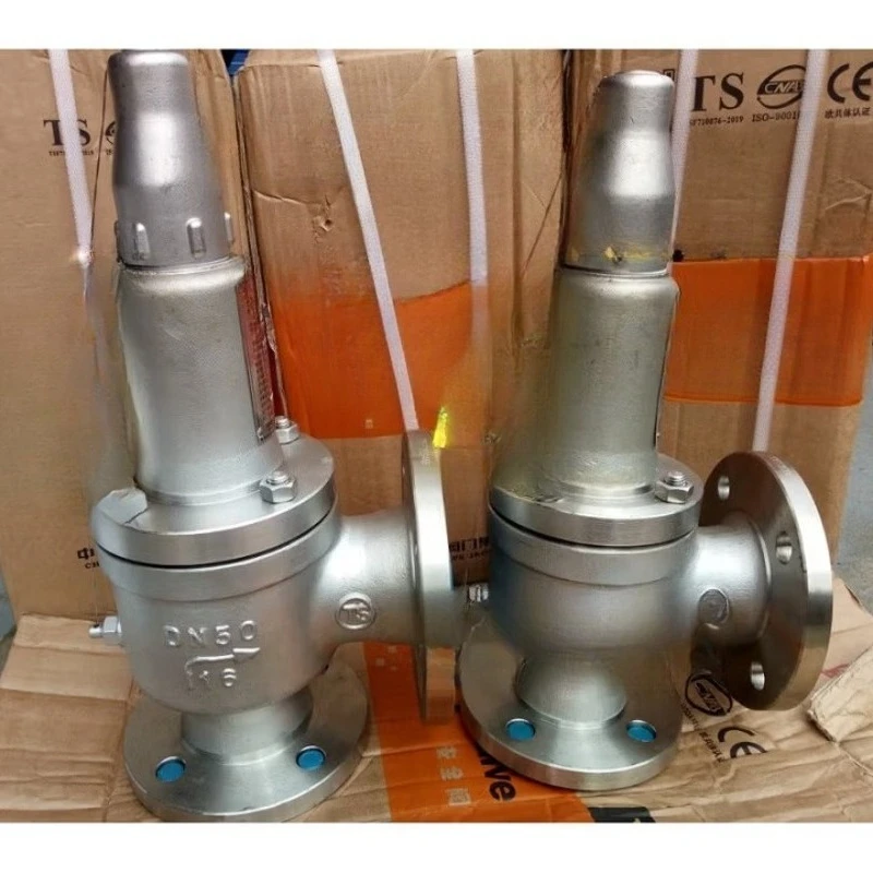 A41/42/47/48 Y/W - 16/25/40 P Stainless Steel Spring Full Open Safety Valve