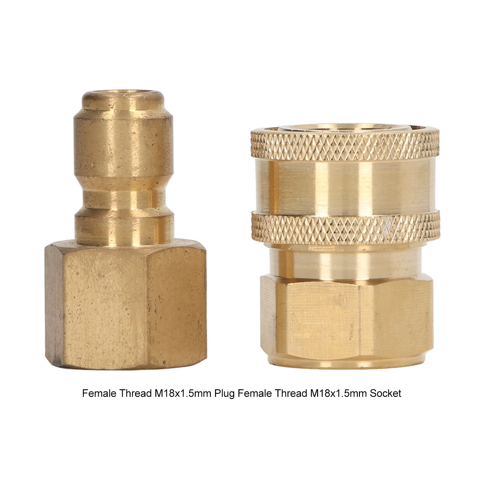5000PSI High Pressure Washer Fittings Washing Machine Pipe Adapter Female Male Connectors