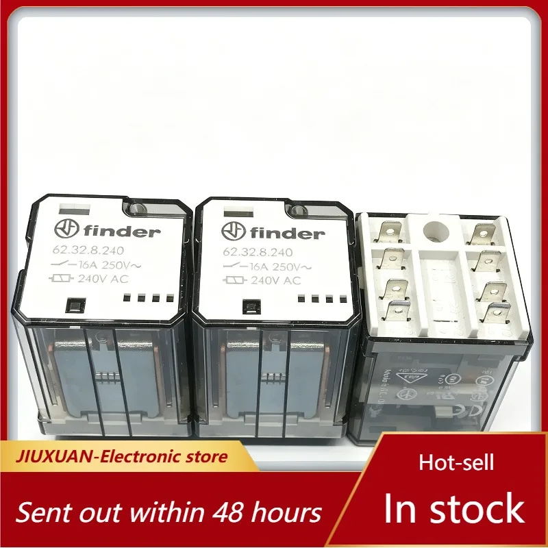 New 1pcs/lot 62.32.8.240 240VAC 8Pin 16A 250V Heavy Duty Power Relay For Automation Pump Fan Control