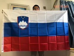 SKY FLAG Slovenia Flag 3x5 ft Flag of Slovenian 90x 150cm hanging polyester Slovenia National standard Flag Banner