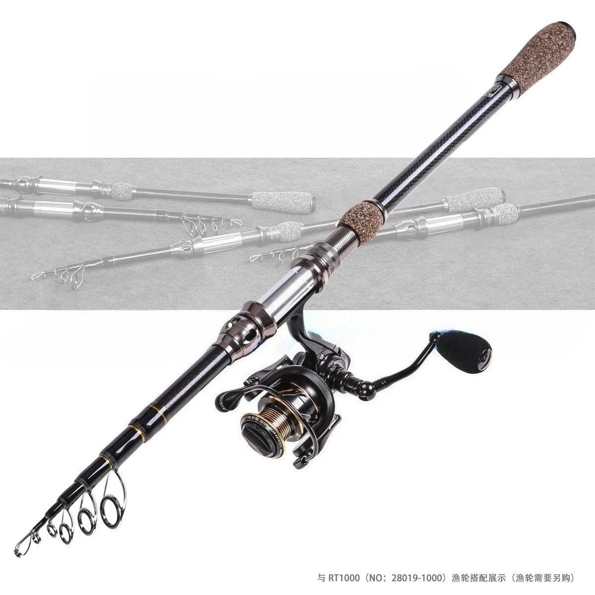 Carbon Fiber Telescopic Sea Rod, Portable Long‑Range Shore Casting Fishing Rod for Angling