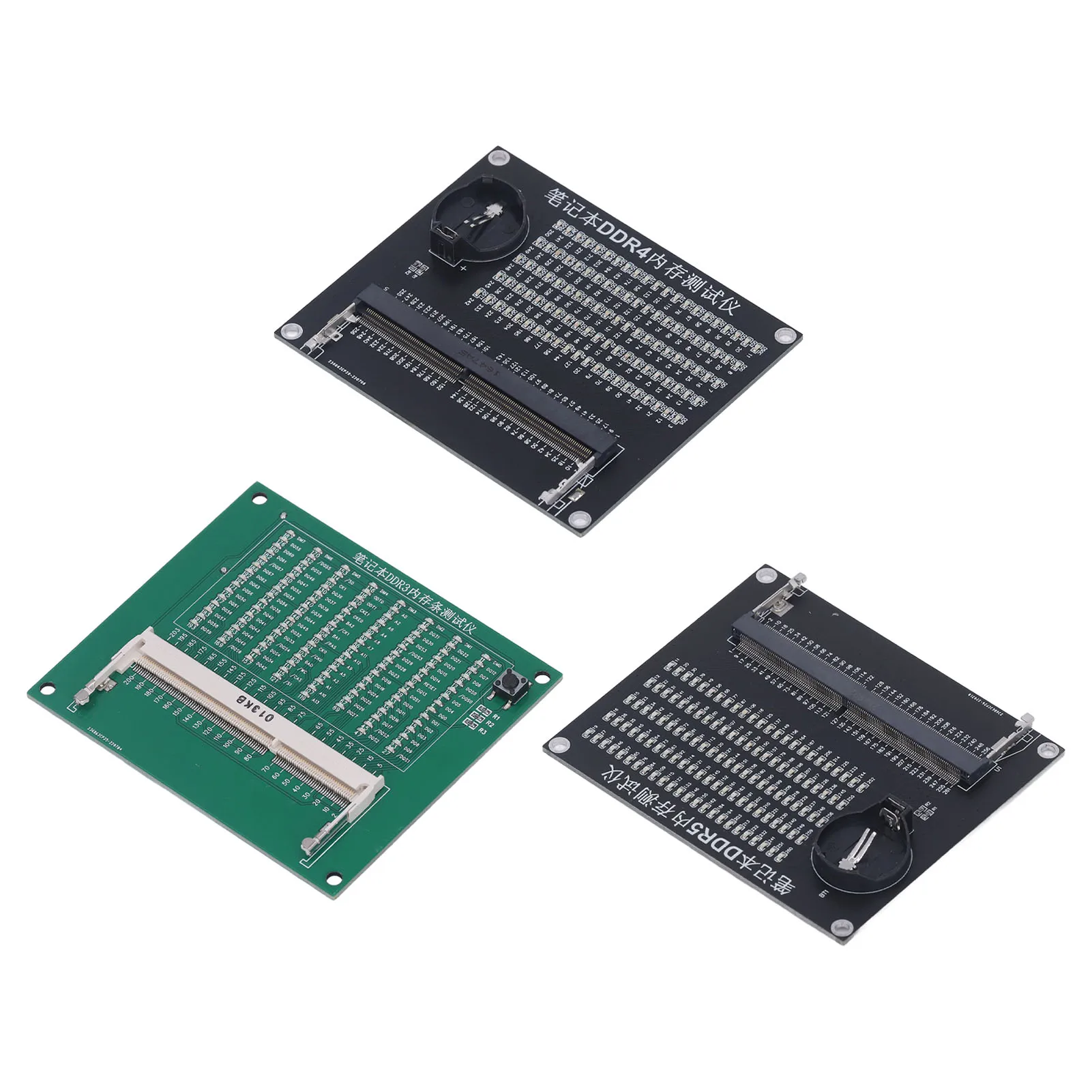 Laptop Memory Test Card with LED Light Computer Motherboard Circuit Repair Detection Card Motherboard Repair Test Card