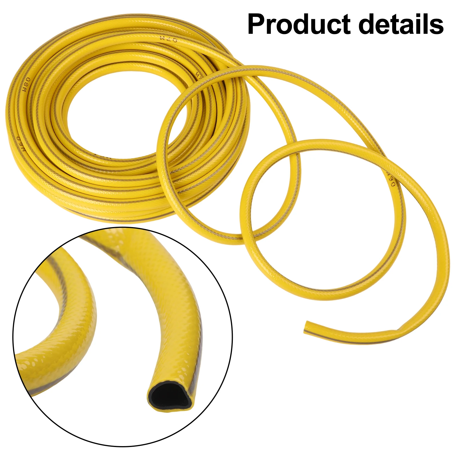 Car Wash Hose Thickened Water Pipe Car Care Garden Use 3 Length Options Long-Lasting Durability Reliable For Outdoor Use