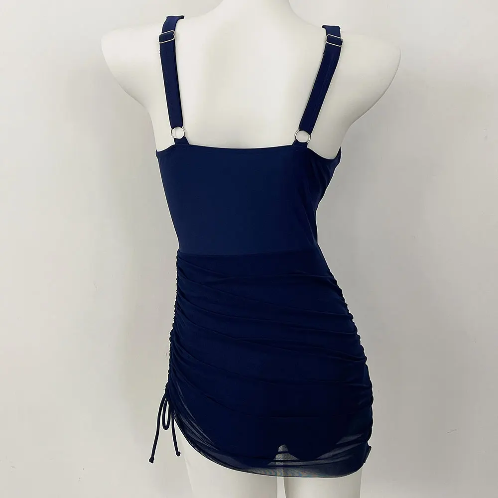 قطعة واحدة ملابس السباحة النساء 2025 الصلبة شبكة المرقعة ملابس السباحة مثير رفع Monokini سيدة البرازيلي شاطئ ثوب السباحة ملابس سباحة نسائية صغيرة