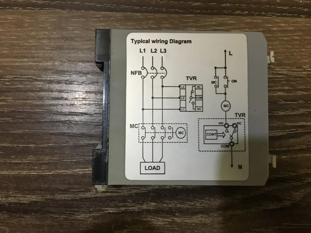 new original TVR2000Z-1 phase sequence relay GOLDAiR break phase protection Over-voltage protection