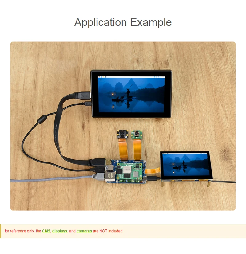 Плата разработки Raspberry Pi CM5 на базе платформы, вычислительный модуль CM5 IO BASE A, плата для Raspberry Pi