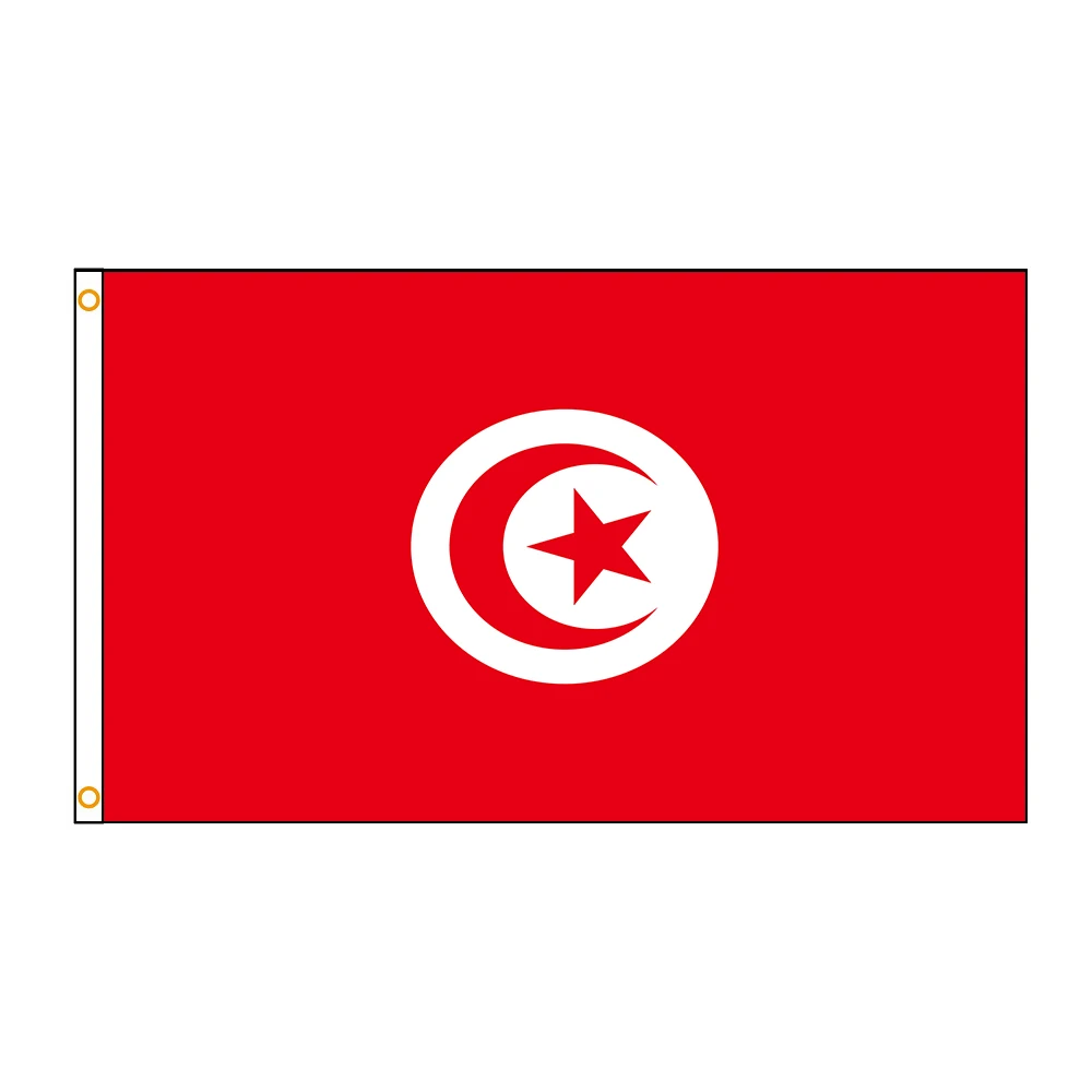 3X5Fts 90X150cm Tunisia Flag For Decoration