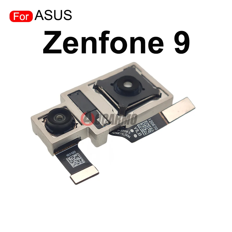 For ASUS Zenfone 9 10 / Zenfone 8 Rear Camera Back Big Cameras And Front Camera Module Flex Cable Replacement Parts