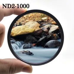 KnightX ND2-ND1000 SLR DSLR Camera Variable ND Filter Neutral Density Fader Adjustable ND2-400 49 52 55 58 62 67 72 77 mm