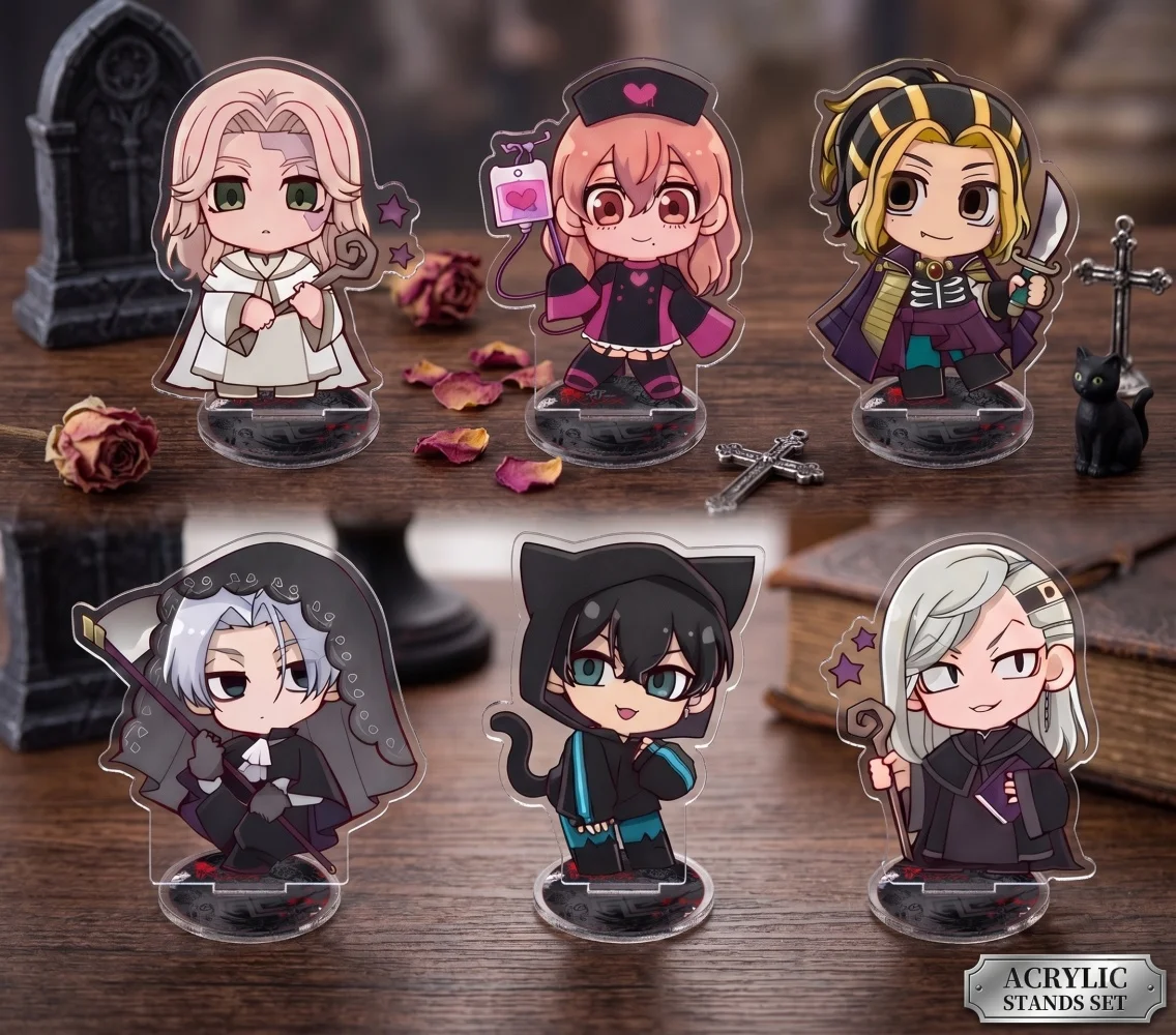 Anime Tokyo Revengers Manjiro Sano Izana Kurokawa Acrylic Stand Figures Halloween Cosplay Chibi Desk Decor Model Keychain Gift