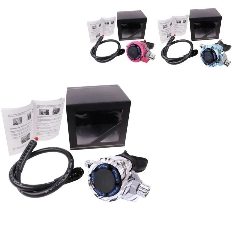 

Ice Submersible Regulator Adjustable Diving Secondary Head Cold Water Adjustable Diving Respiratory Regulator