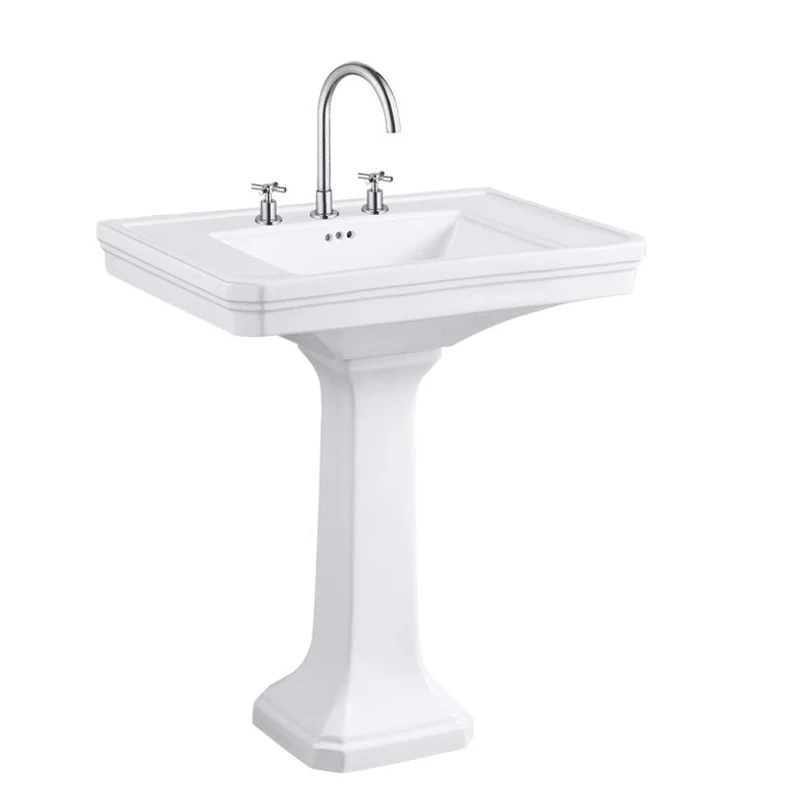 Hot-selling modern design ceramic washbasin set for bathroom washbasins