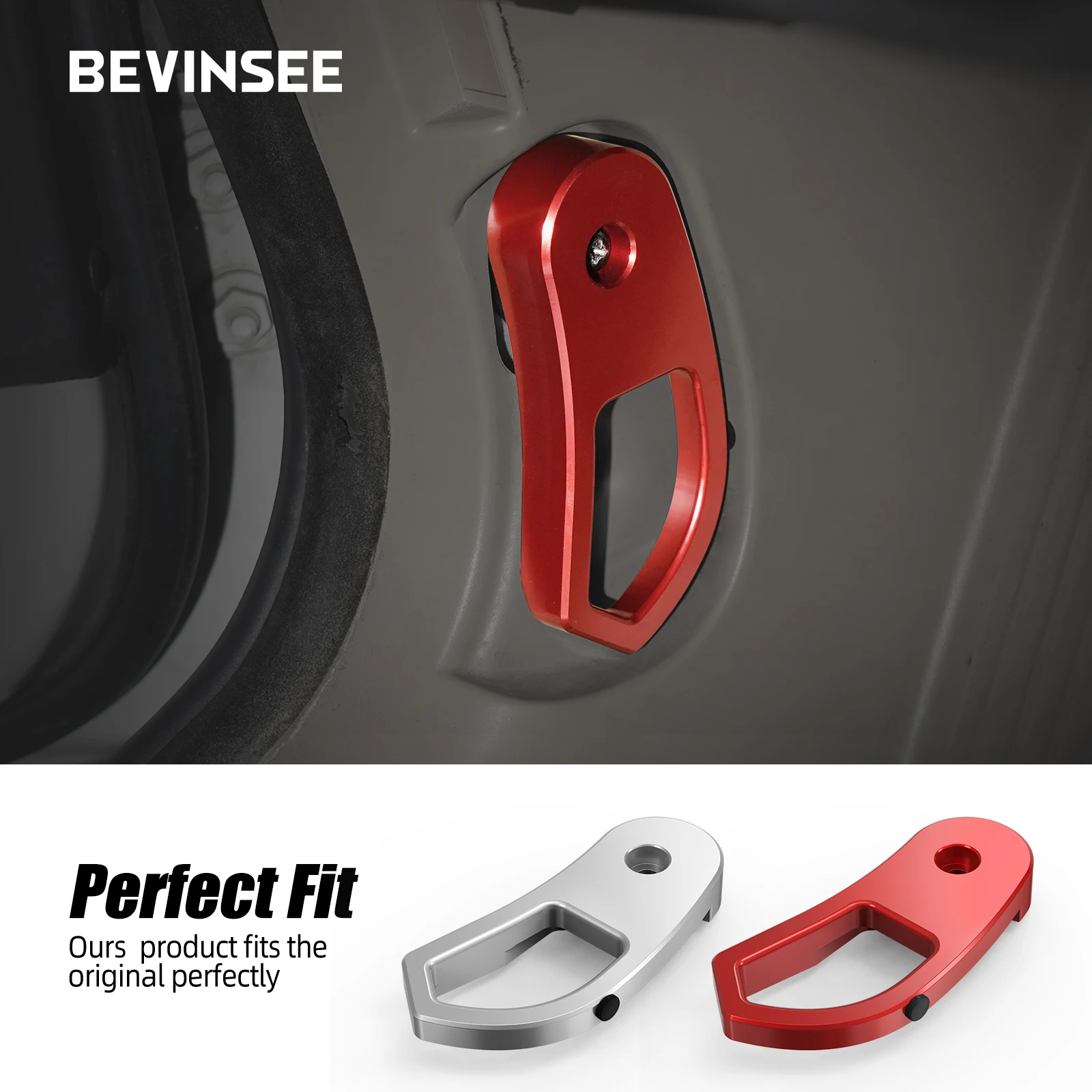 BEVINSEE Hood Latch Handle Release Lever Handle For BMW E46 318i 320i 323i 325i 328i 330i Z4 E85 E86 E89 X3 E83 M3 51238223163