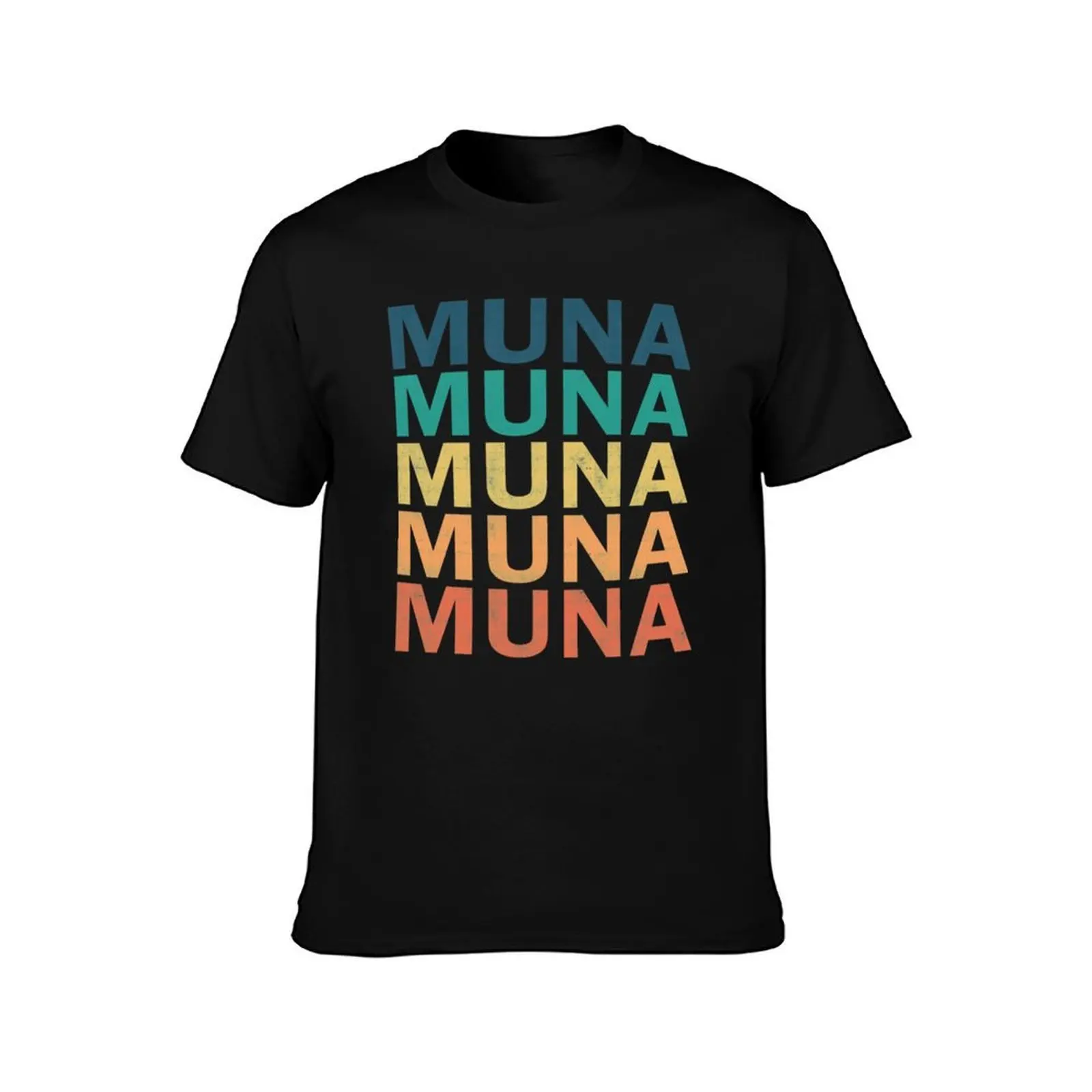 Muna Name T Shirt - Muna Vintage Retro Muna Name Gift Item Tee T-Shirt Summer Casual Cotton Tee, Unisex Men Women
