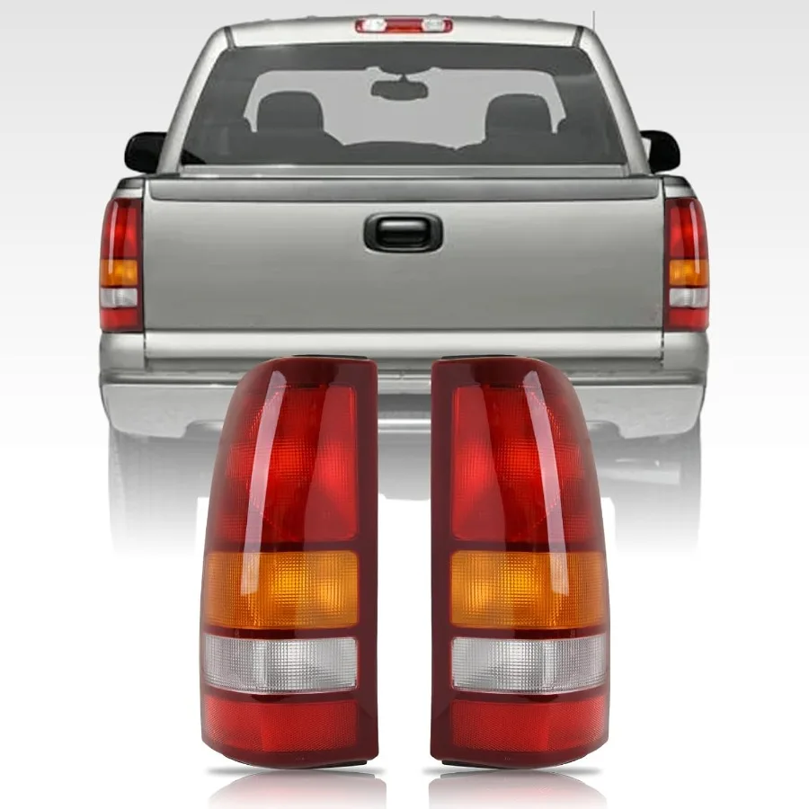 

Задний фонарь в сборе, совместимый с 19992002 Chevy Silverado 1500 2500 и 1999-2006 GMC Sierra 1500 2500 Задние стоп-сигналы для V