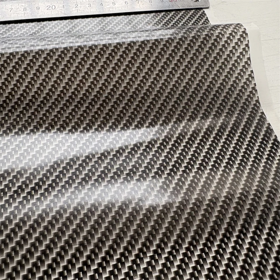Black Woven Carbon Fiber Hydro Dip Film, Water Transfer Printing Film for Car Interior Color Change, Motorcycle & Bicycle DIY 61