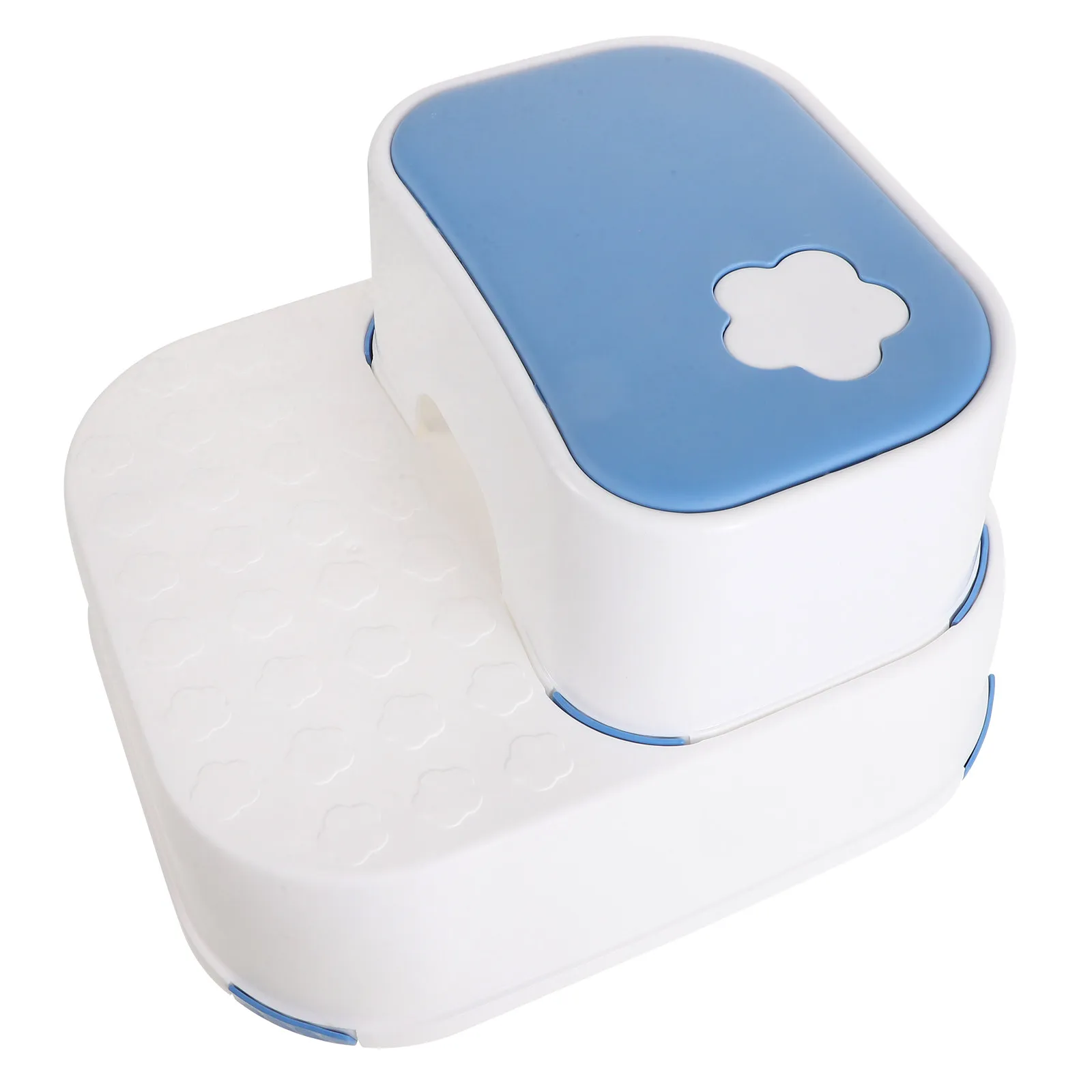 

Double Layer Toddler Toilet Step Stool Non-Slip Bathroom Footstool Kids Chair Bench Sink Helper Stool