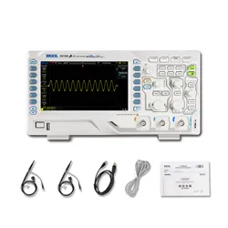 RIGOL DS1102Z-E/DS1202Z-E Digital Oscilloscope 100-200MHz,1G Sa/s,24Mpts,2CH,Support RS232/UART,I2C,SPI