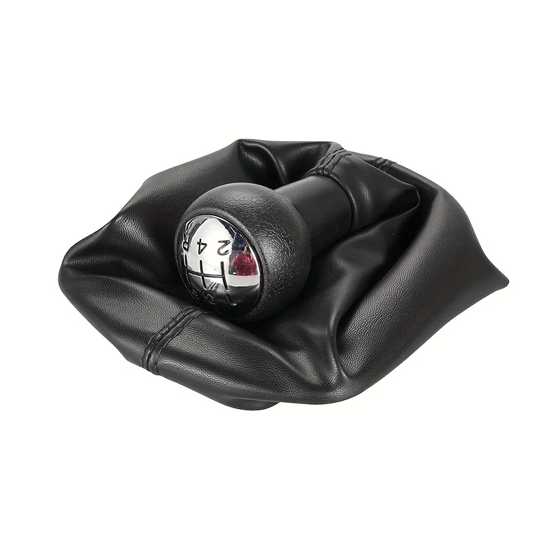 5 Speed Gear Shift Knob Boot for Peugeot 207 307 CC 308 3008 Manual Shifter Lever Handball Dust Cover Interior Accessory