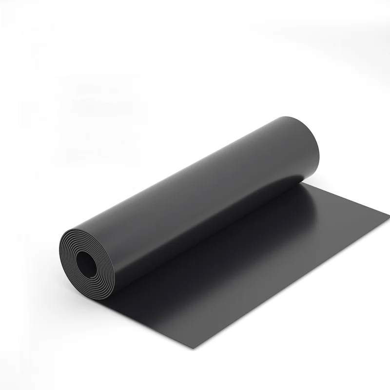 Produktbild von FKM-Fluorkautschuk-Platte – Hitzebeständige Gummidichtung, Schwarz, 500x500x1 Mm, Für Haushalt & Industrie