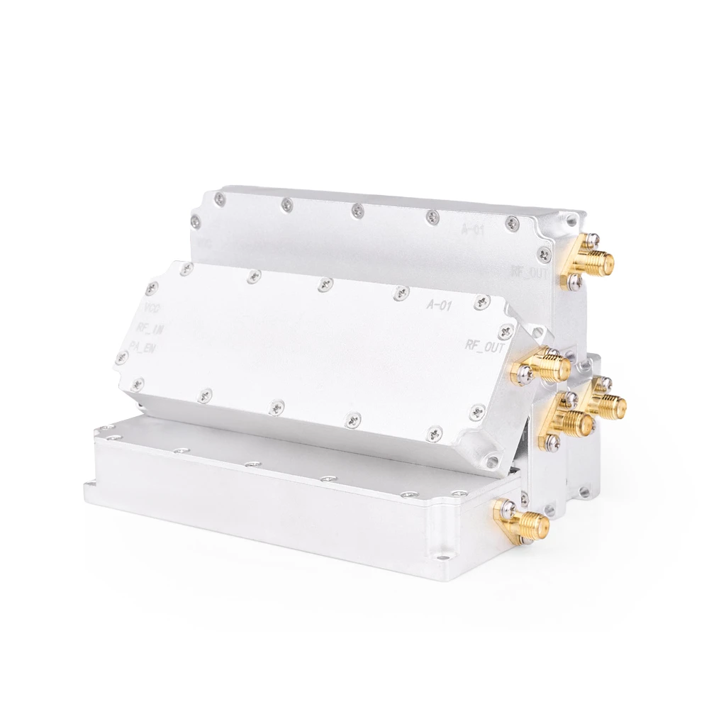 30W 1170-1280MHz 1,2GHz GAN Modul Leistungsverstärker RF Dronne Sweep Signalquelle 1G 1,2G 2,4G 5,2G 5,8G 6G Anti-Air-fly