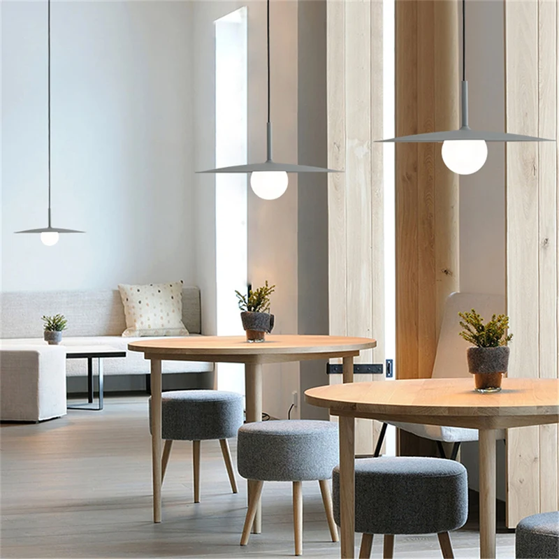 Nordic Minimalist LED Chandelier Art Living Room Dining Room Bar Kitchen Hanging Chandelier Home Decorative Lighting Fixtures