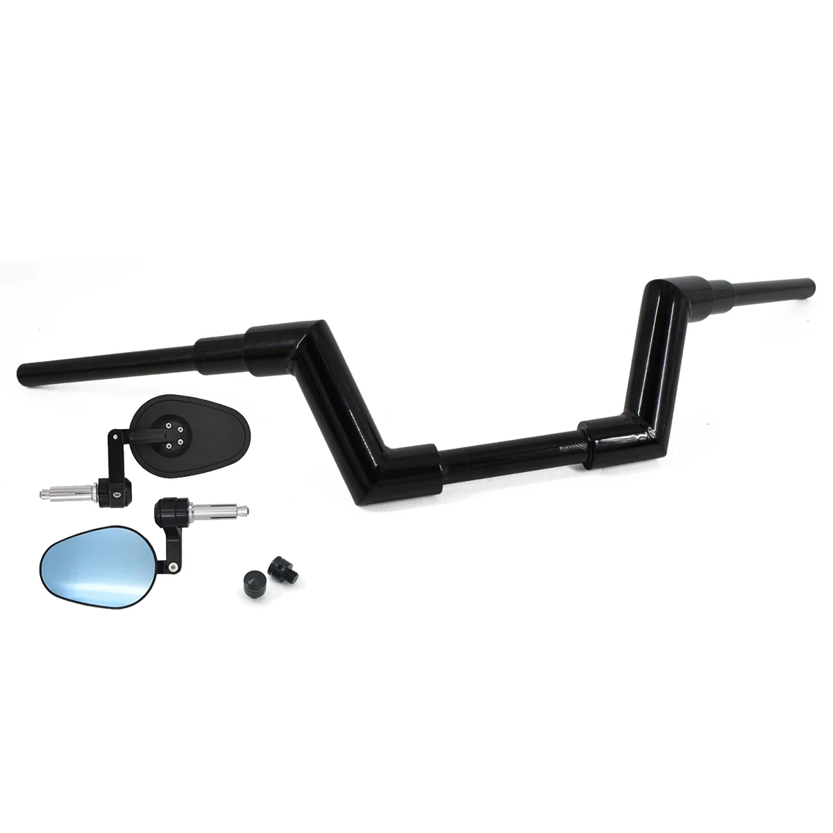 

Aluminum Alloy V-Style Handlebar Adjustable Cross Bar Modified Haojue TR300 Plus Comfortable Motorcycle Controls Black High