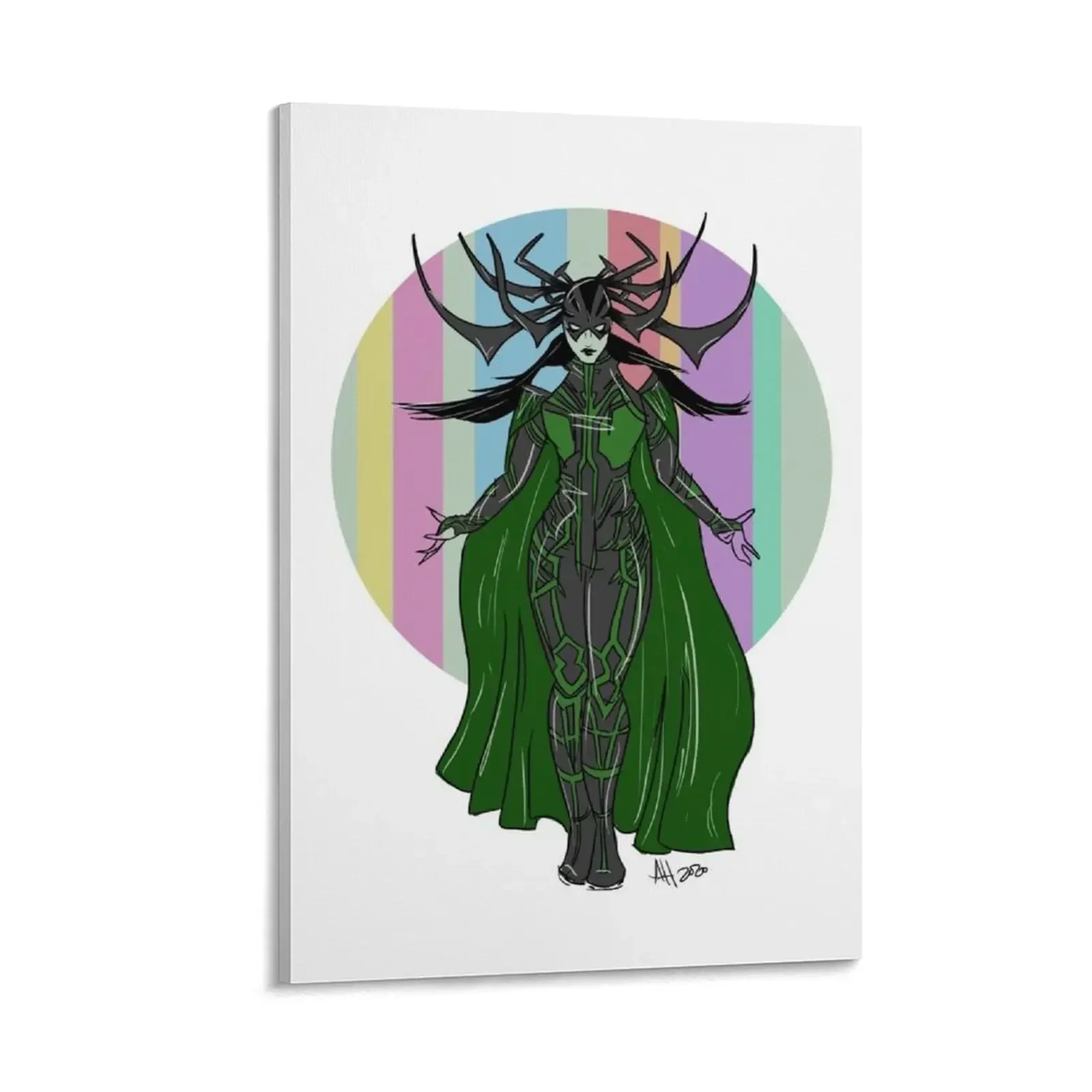 

Death Goddess Canvas Painting Paintings for bedroom room decors aesthetic room decorations