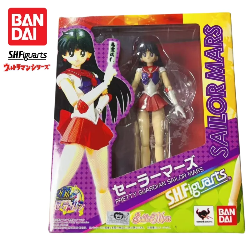 

In Stock Bandai S H Figuarts Original Sailor Moon Hino Rei Model Doll Brand New Boxed Action Figure Anime Characters Garage