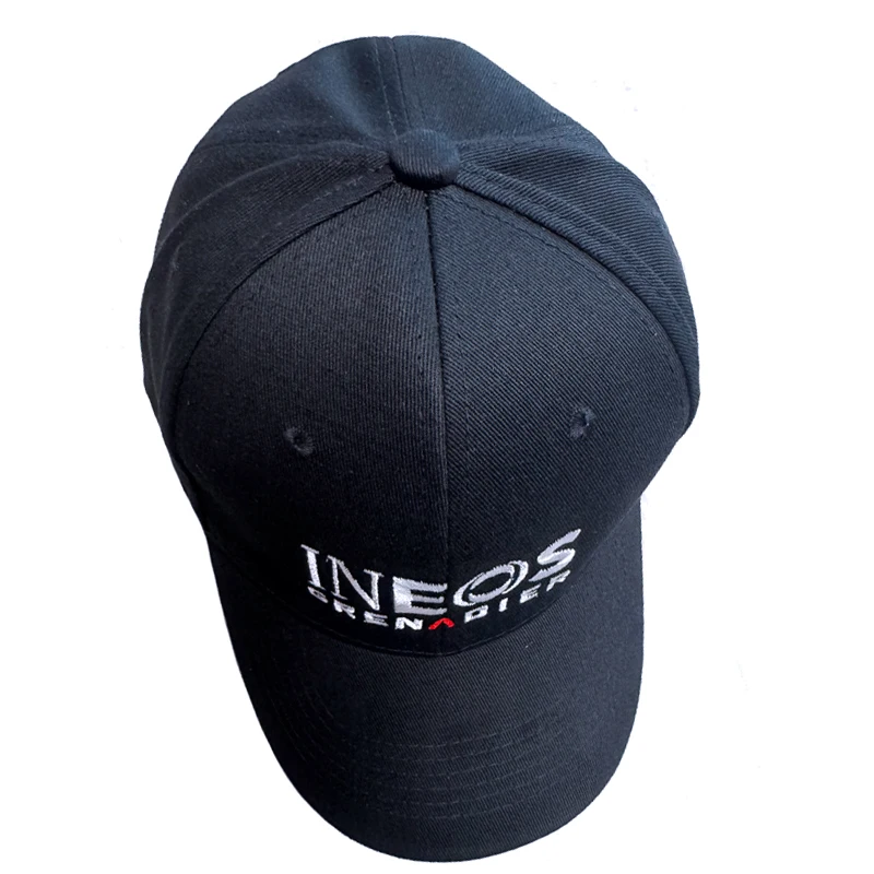 INEOS التطريز الدراجات قبعة الرجال 2025 الإمارات العربية المتحدة فريق قبعات الدراجة الكلاسيكية الأسود البيسبول الجبلية سباق دراجة قبعة تحت خوذة