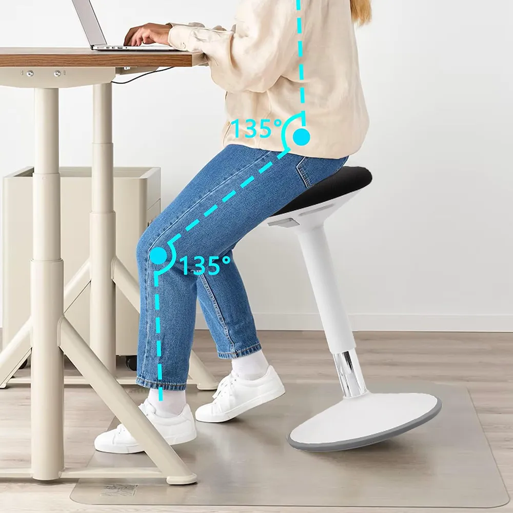 Ergonomics Standing Lift Office Work Swing Chair Rocking Stool Children's Learning Corrective Sitting Stool