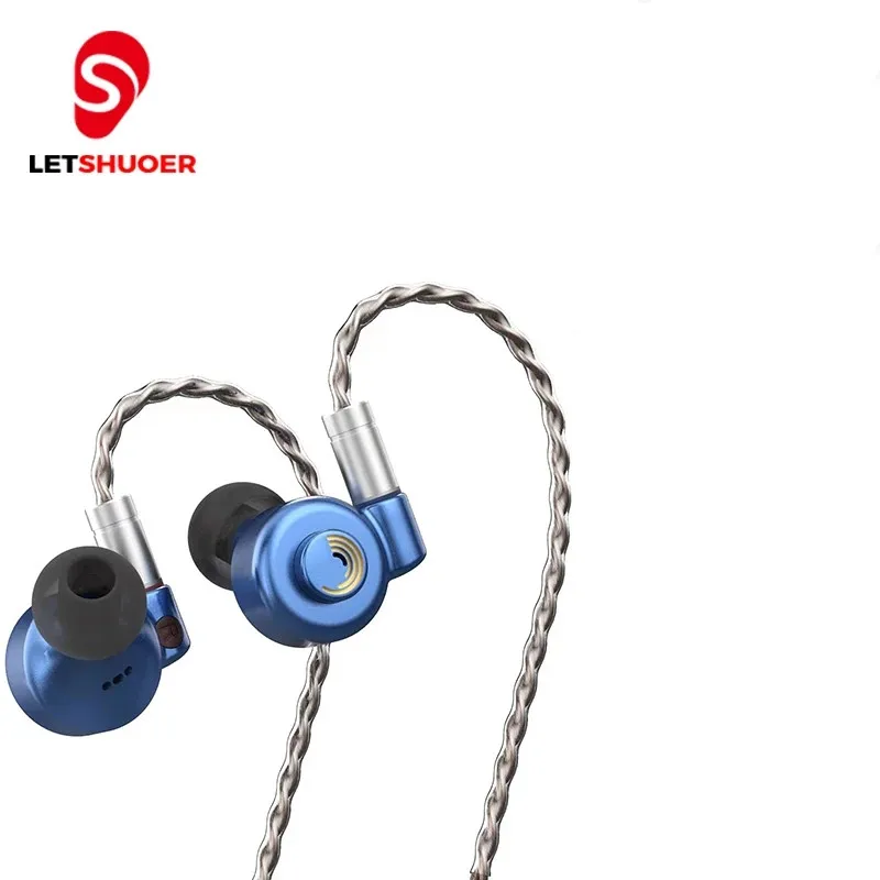 

Letshuoer D13 in Ear Monitor HIFI Wired IEM Earphones for Iphone 12 Noise Cancellation Bass Quality 13MM Planar Driver