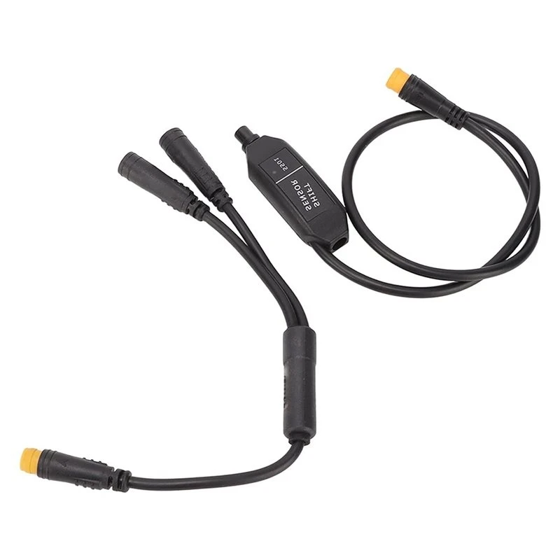 AA90-Gear Shift Sensor Cable Short 1T2 Brake Splitter For Bafang Mid-Drive Motor