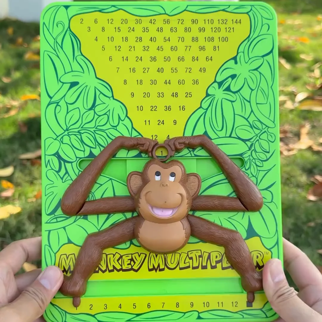 Funny Monkey 99 multiplication Education Attention Concentration calculator toys Learning Toy Christmas Halloween New Year Gift