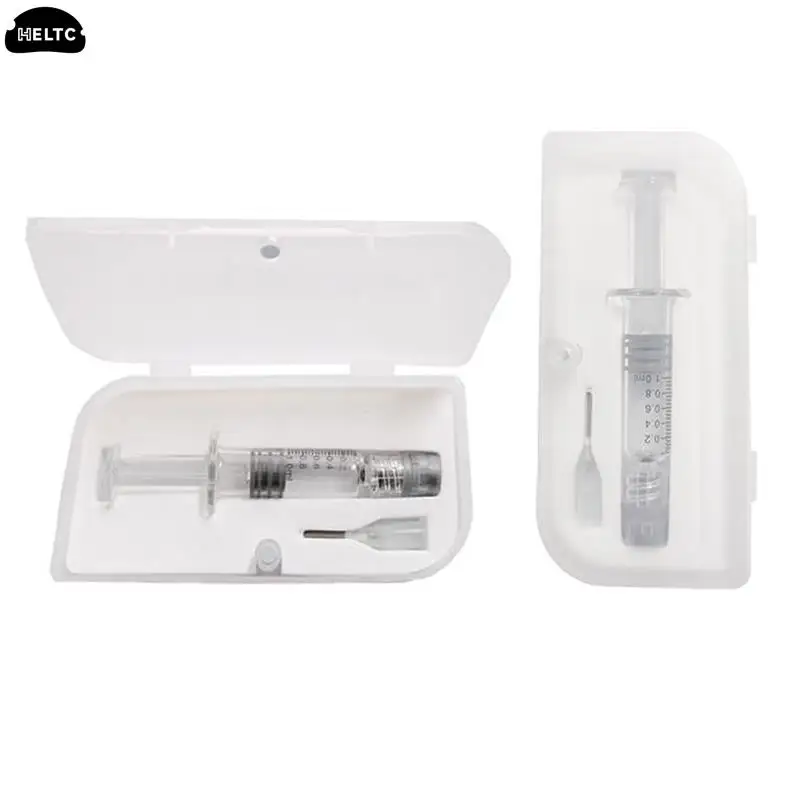 Glass Syringe Borosilicate Glass Prefillable Syringe Optional Capacity Heat-resistant Reusable Borosilicate Glass Packaging Box