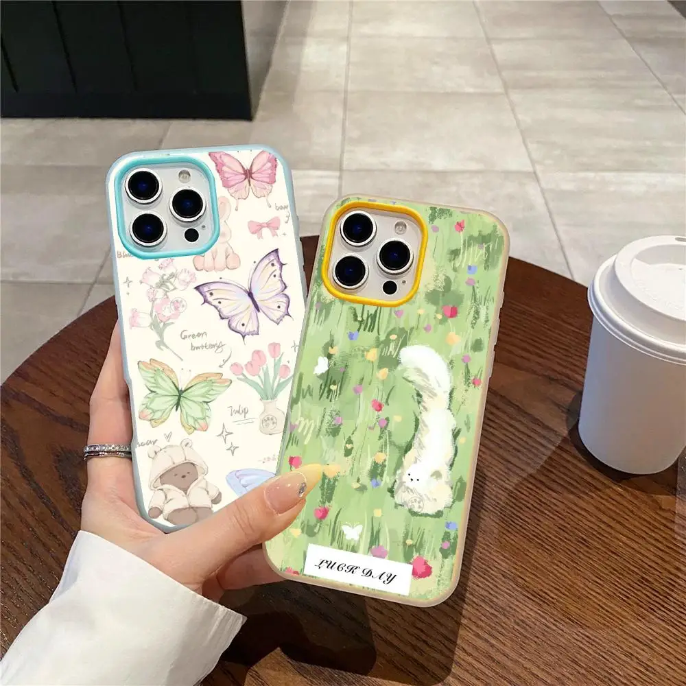 Funda para Teléfono Kaia Gerber, Funda Protectora de Doble Capa a Prueba de Golpes para iPhone 17 16 15 14 13 12ProMax
