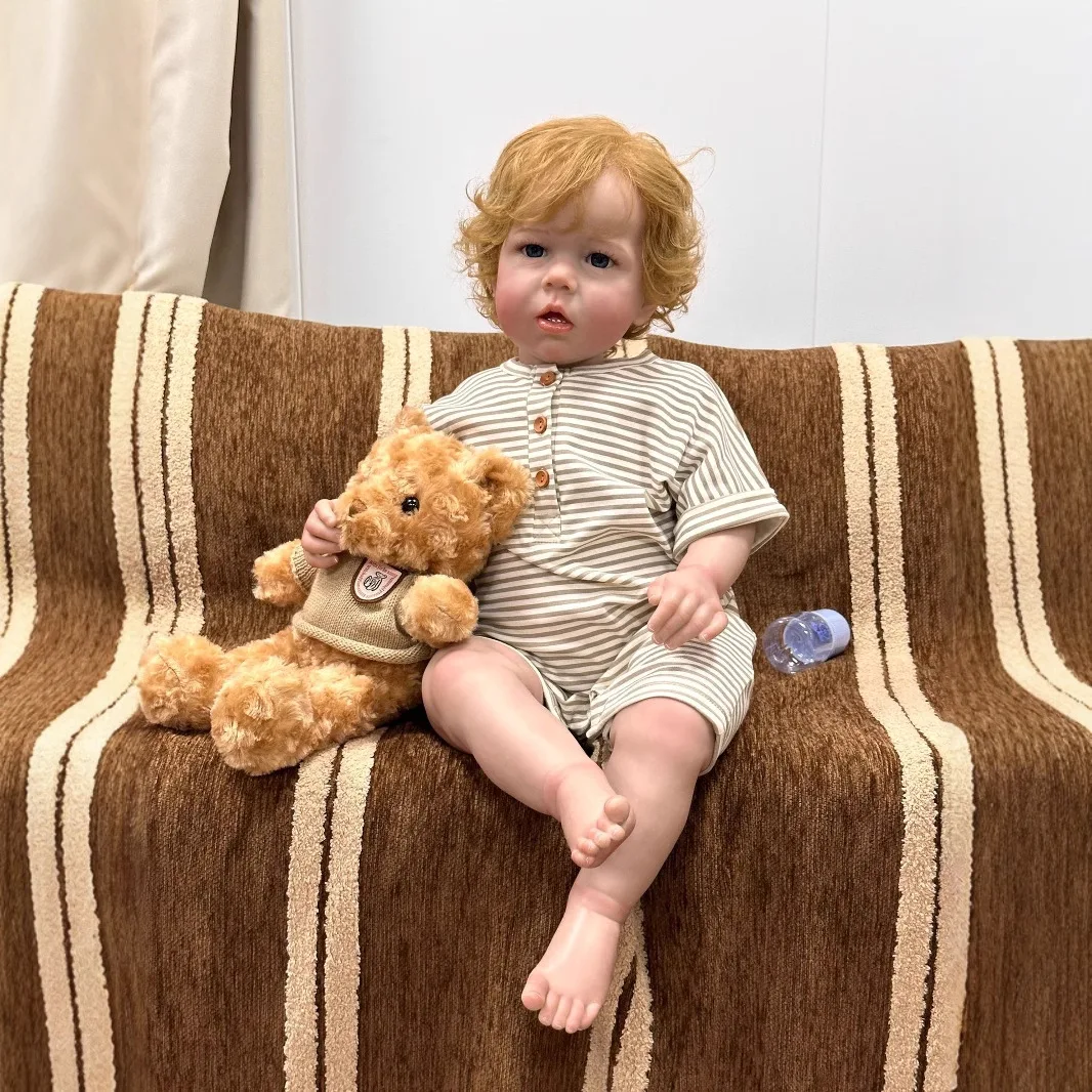 Poupée bébé Reborn réaliste 70cm, Simulation 3D de haute couleur Liam 2025, nouveau modèle, cadeau d'anniversaire pour filles, cadeau et compagnon