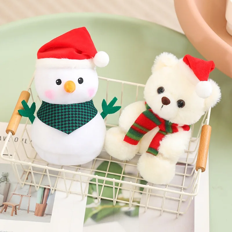 

Cute Christmas Series Doll Penguin Old Man Christmas Tree Deer Plush Toy Snowman Deer Toy Children's Christmas Gift Ornaments