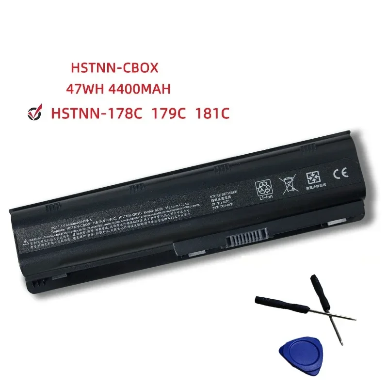 High Capacity MU06 Laptop Battery For HP Compaq CQ42  HP 431 Pavilion G7 DM4 DV6 10.8V 47Wh 6-Cell Li-ion Rechargeable Battery