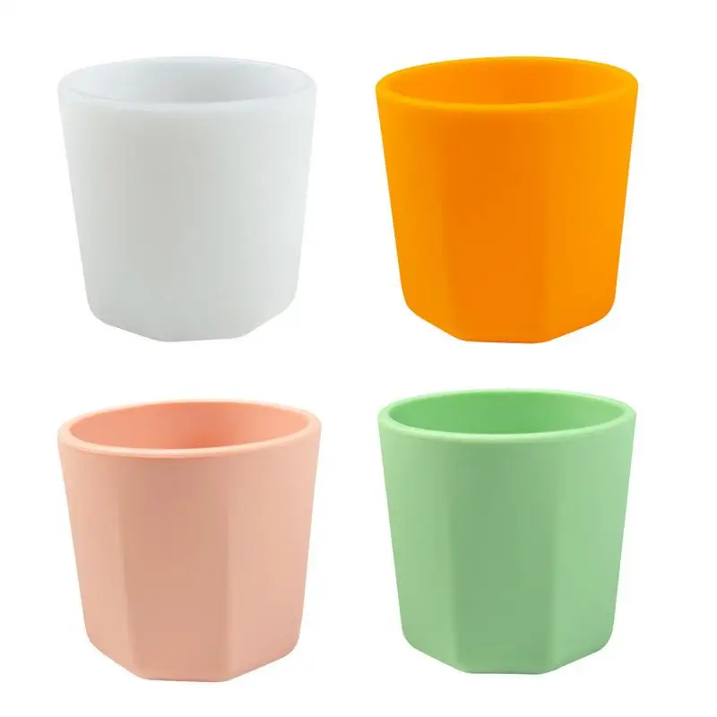 Silicone Foldable Cups Heat Resistent Foldable Cups Soft Drinking Cup Camping Cup for Family Gatherings Camping Picnics Outdoor