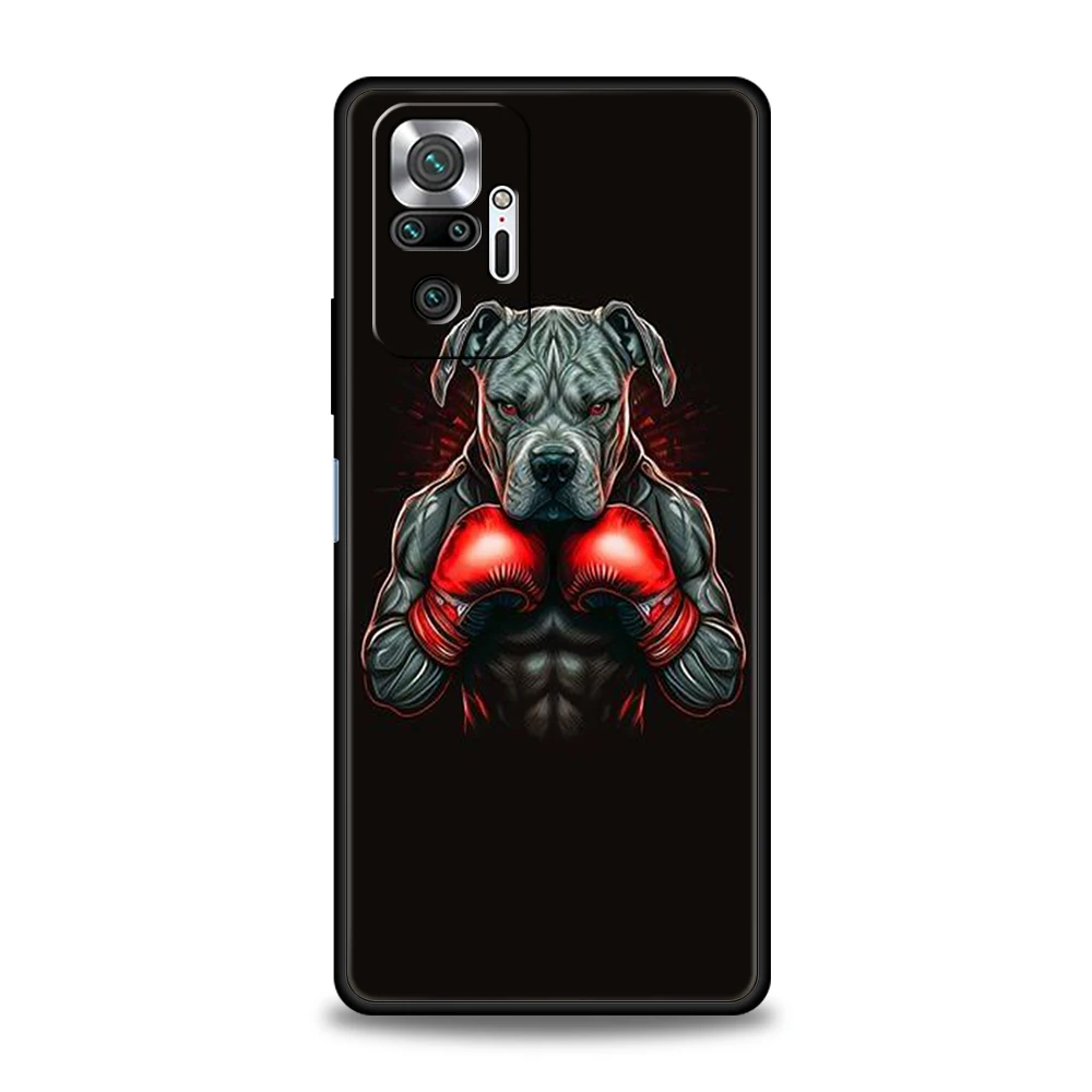 Cartoon Dog Pug French Bulldog Phone Case for Xiaomi Redmi NOTE 12 Pro K40 Gaming K50 8A 9T 9A 9C Note 8 8T 9 9S 10 11 Pro Shell