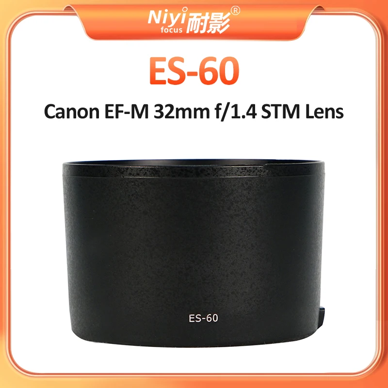 Camera Lens Hood for Canon ES-60 ES-68 ES-68II ES-71II ES-79II ET-54B ET-65B ET-73 ET-74B ET-77 ET-78II ET-83D ET-86 EW-53 EW-72