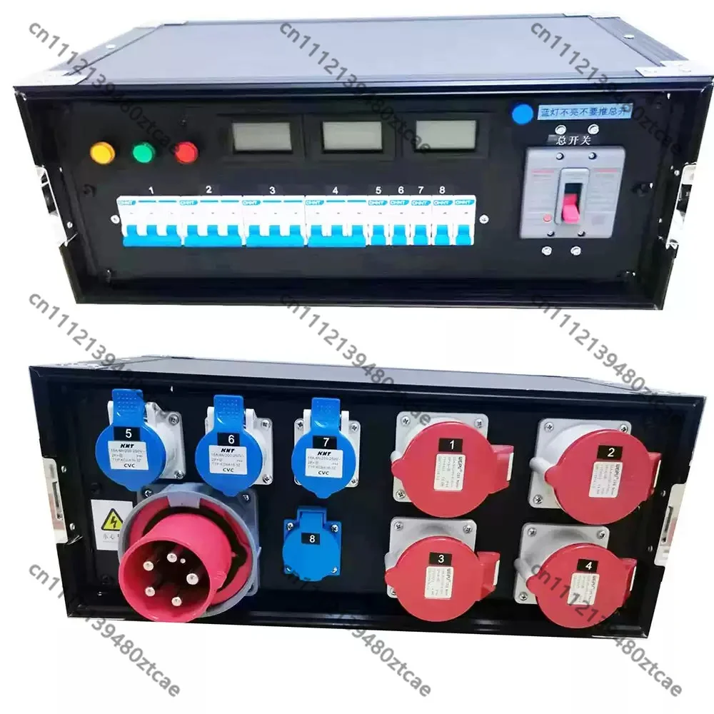 8 Channel Multi Specification Output Stage Power Breakout Box For Rental Lighting Audio Amplifier Large Screen