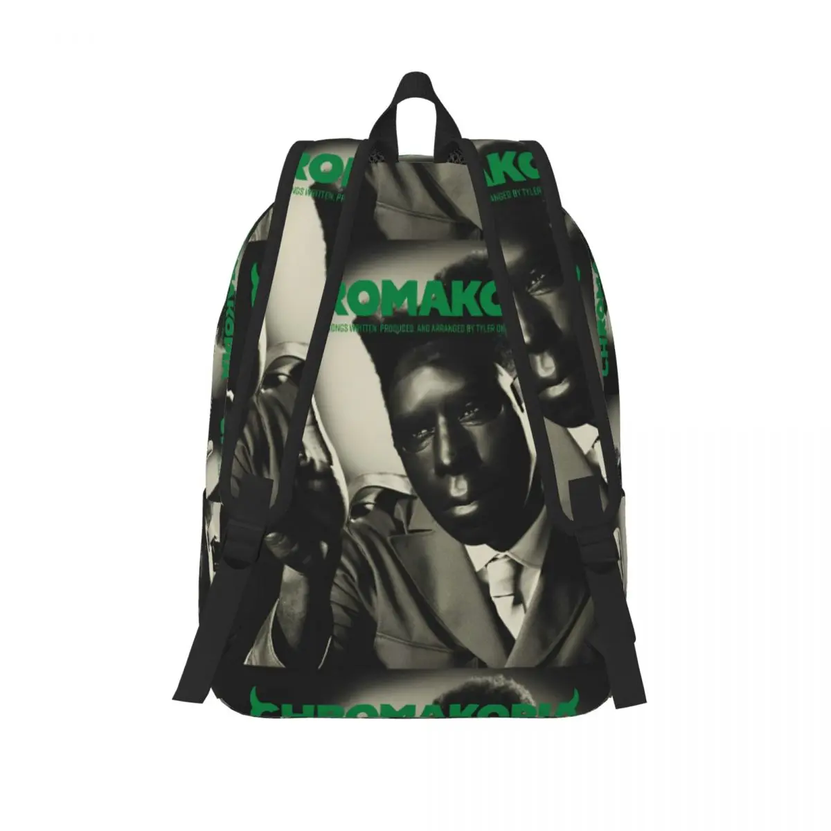 Tylers o criador chromakopia tour 2024 legal mochila esportes estudante caminhadas viagem rapper daypack computador portátil bolsa de ombro