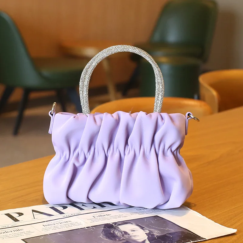 

Модная однотонная дамская сумочка Ellovado, Высококачественная сумка для покупок через плечо, Повседневная универсальная дизайнерская сумка через плечо